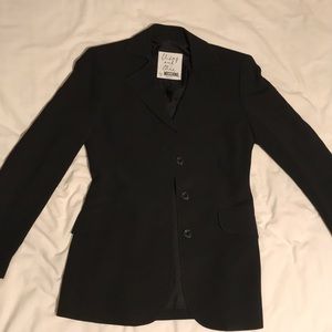 MOSCHINO cheap and Chic black blazer size 6